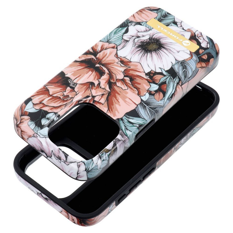 Kryt Forcell F-Pprotect Mirage na Apple iPhone 15 Pro Max MagSAFE  Kvetoucí keř