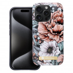Kryt Forcell F-Pprotect Mirage na Apple iPhone 15 Pro Max MagSAFE  Kvetoucí keř