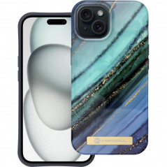 Kryt Forcell F-Pprotect Mirage na Apple iPhone 15 MagSAFE  Jadeitový mramor