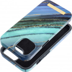 Kryt Forcell F-Pprotect Mirage na Apple iPhone 15 MagSAFE  Jadeitový mramor