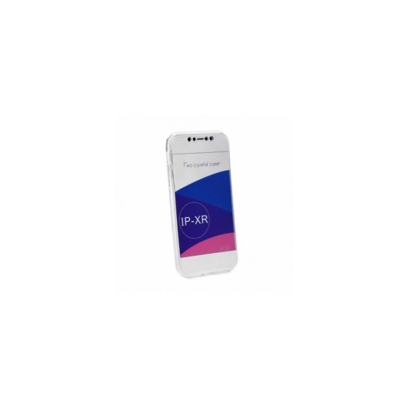 360 Ultra Slim Front+Back na Apple iPhone 11 FORCELL Silikonové pouzdro Průhledný