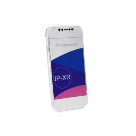 360 Ultra Slim Front+Back na Apple iPhone 11 FORCELL Silikonové pouzdro Průhledný