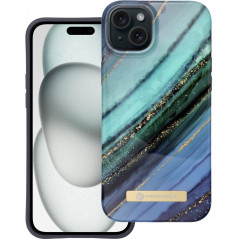 Kryt Forcell F-Pprotect Mirage na Apple iPhone 15 Plus MagSAFE  Jadeitový mramor