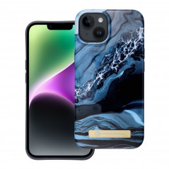 Kryt Forcell F-Pprotect Mirage na Apple iPhone 14 MagSAFE  Oceánský mramor