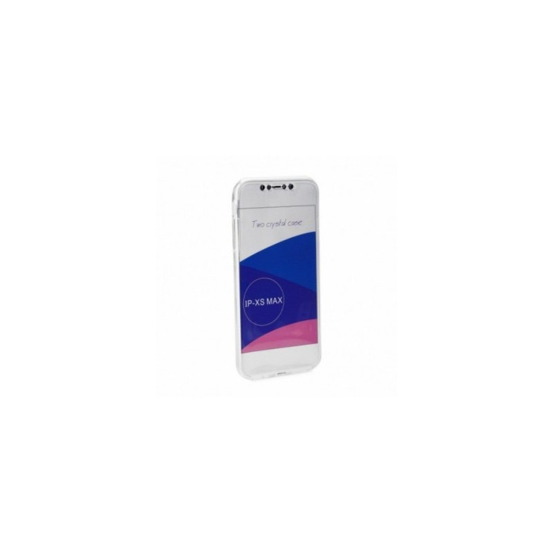 360 Ultra Slim Front+Back na Apple iPhone 11 Pro Max FORCELL Silikonové pouzdro Průhledný