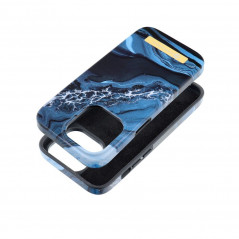 Kryt Forcell F-Pprotect Mirage na Apple iPhone 14 Pro MagSAFE  Oceánský mramor