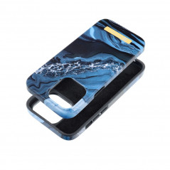 Kryt Forcell F-Pprotect Mirage na Apple iPhone 14 Pro Max MagSAFE  Oceánský mramor