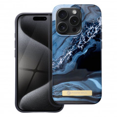 Kryt Forcell F-Pprotect Mirage na Apple iPhone 15 Pro Max MagSAFE  Oceánský mramor