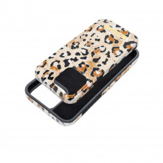 Kryt Forcell F-Pprotect Mirage na Apple iPhone 15 Pro Max MagSAFE  Divoká panterová