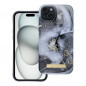 Kryt Forcell F-Pprotect Mirage na Apple iPhone 15 Plus MagSAFE  Mramorová mlha