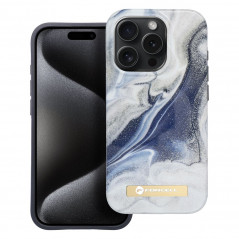 Kryt Forcell F-Pprotect Mirage na Apple iPhone 14 Plus MagSAFE  Mramorová mlha