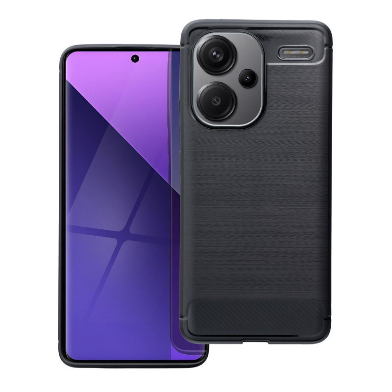 Kryt Carbon na XIAOMI Redmi Note 13 Pro Plus 5G Elegantní  Černý