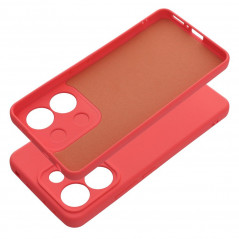 Kryt Silicone na XIAOMI Redmi Note 13 4G Elegantní  Broskvový