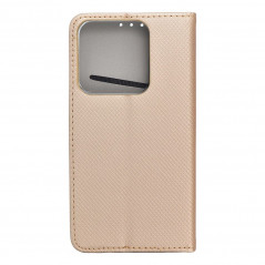 Peněženkové pouzdro Smart Case Book na XIAOMI 14 Ultra Zlatý