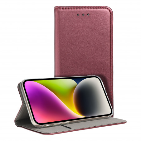 Peněženkové pouzdro Smart Magneto book na Honor X8b Bordový