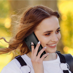 Kryt Silicone ring na Samsung Galaxy Z Fold4 5G Černý