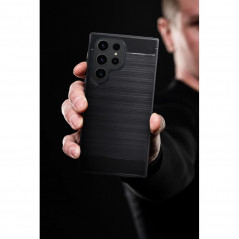 Kryt Carbon na Samsung Galaxy Xcover7 Elegantní  Černý