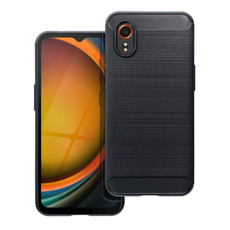 Kryt Carbon na Samsung Galaxy Xcover7 Elegantní  Černý