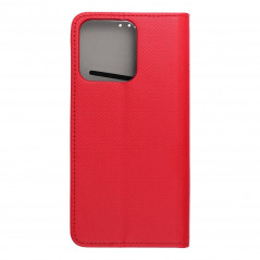 Peněženkové pouzdro Smart Case Book na Realme Note 50 Červený