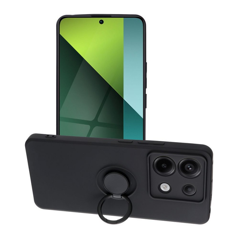 Kryt Silicone ring na XIAOMI Redmi Note 13 Pro 5G Černý