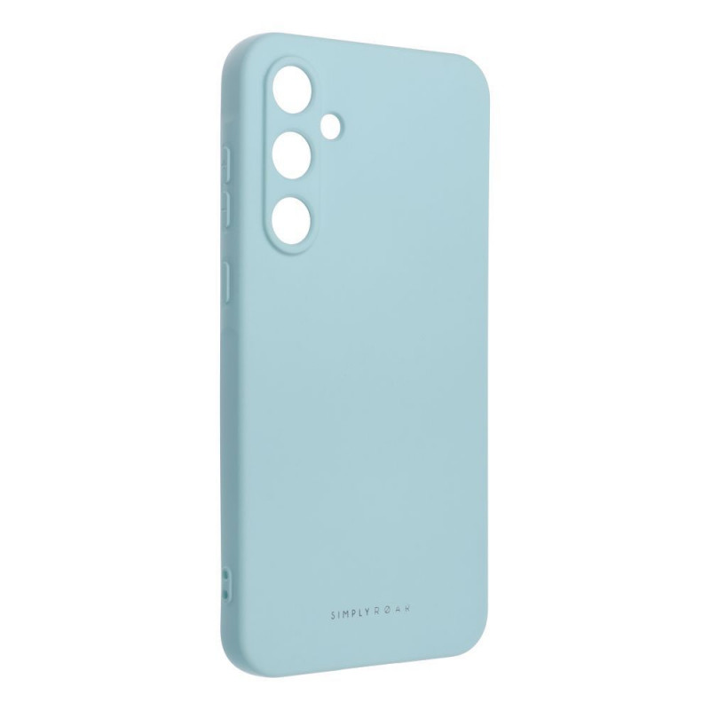 Kryt Roar Space na Samsung Galaxy A55 Jednobarevný, Elegantní  Nebesky modrý