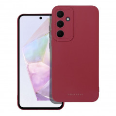 Kryt Roar Luna na Samsung Galaxy A35 Jednobarevný, Stylový, Estetický doplněk  Červený