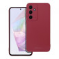Kryt Roar Luna na Samsung Galaxy A35 Jednobarevný, Stylový, Estetický doplněk  Červený