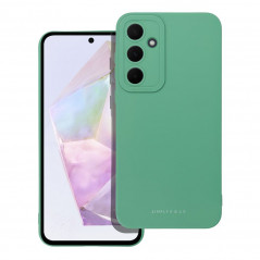 Kryt Roar Luna na Samsung Galaxy A35 Jednobarevný, Stylový, Estetický doplněk  Zelený