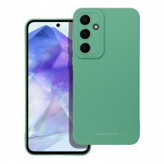 Kryt Roar Luna na Samsung Galaxy A55 Jednobarevný, Stylový, Estetický doplněk  Zelený