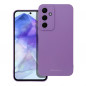 Kryt Roar Luna na Samsung Galaxy A55 Jednobarevný, Stylový, Estetický doplněk  Fialový (Violet)
