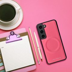 Kryt Roar Mag Morning na Samsung Galaxy A55 Elegantní  MagSAFE  Zářivý růžový