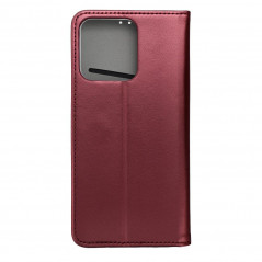 Peněženkové pouzdro Smart Magneto book na Realme Note 50 Bordový