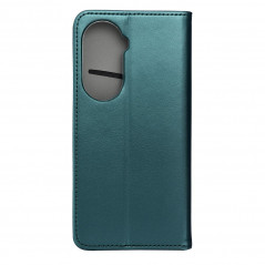 Peněženkové pouzdro Smart Magneto book na Huawei nova 12 SE Tmavě zelený