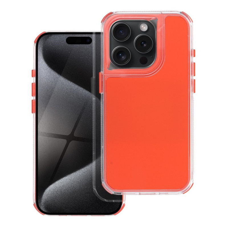 Kryt MATRIX na Apple iPhone 12 Oranžový