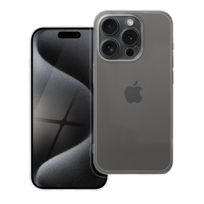 Kryt CLEAR 1,5mm na Apple iPhone 16 Plus Průhledný