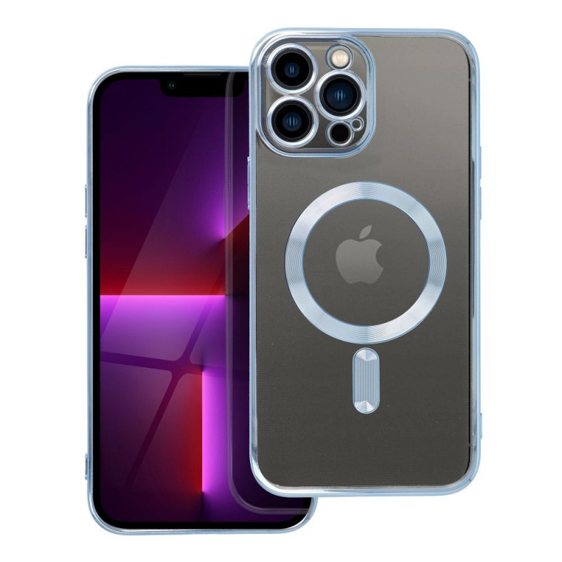 Kryt Electro Mag na Apple iPhone 13 Pro Max MagSAFE  Modrý