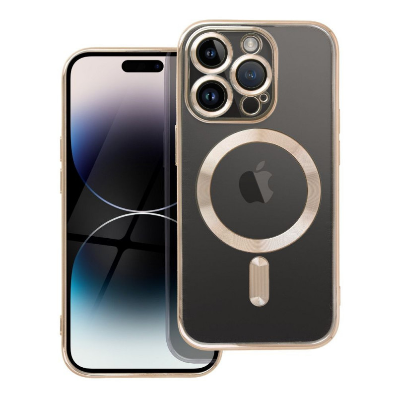 Kryt Electro Mag na Apple iPhone 14 Pro MagSAFE  Zlatý