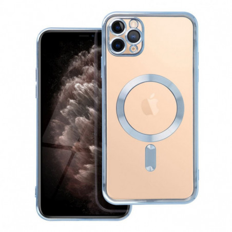 Kryt Electro Mag na Apple iPhone XS Max MagSAFE  Modrý