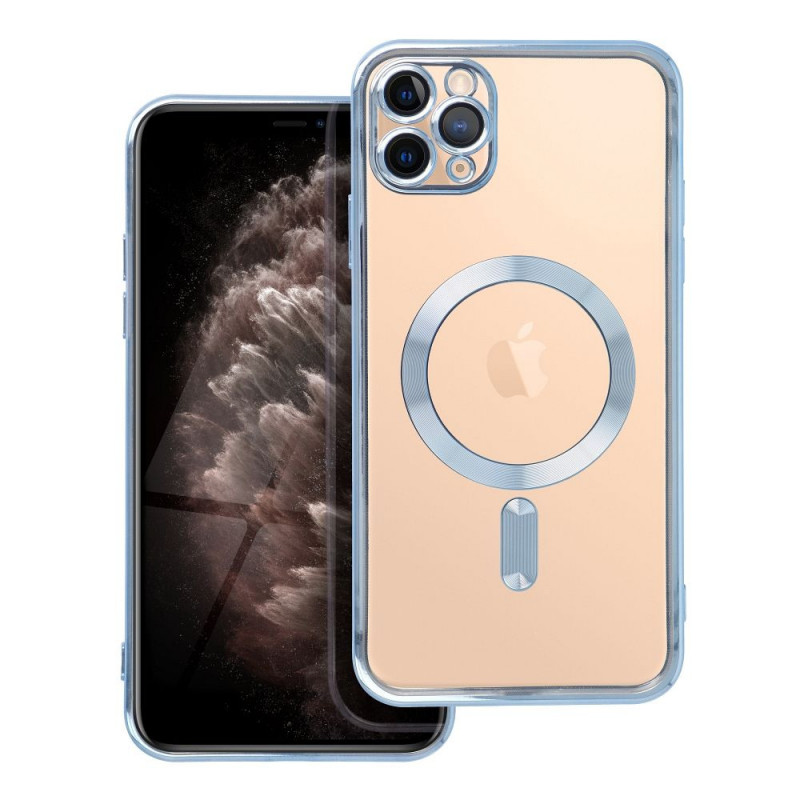 Kryt Electro Mag na Apple iPhone 11 Pro Max MagSAFE  Modrý
