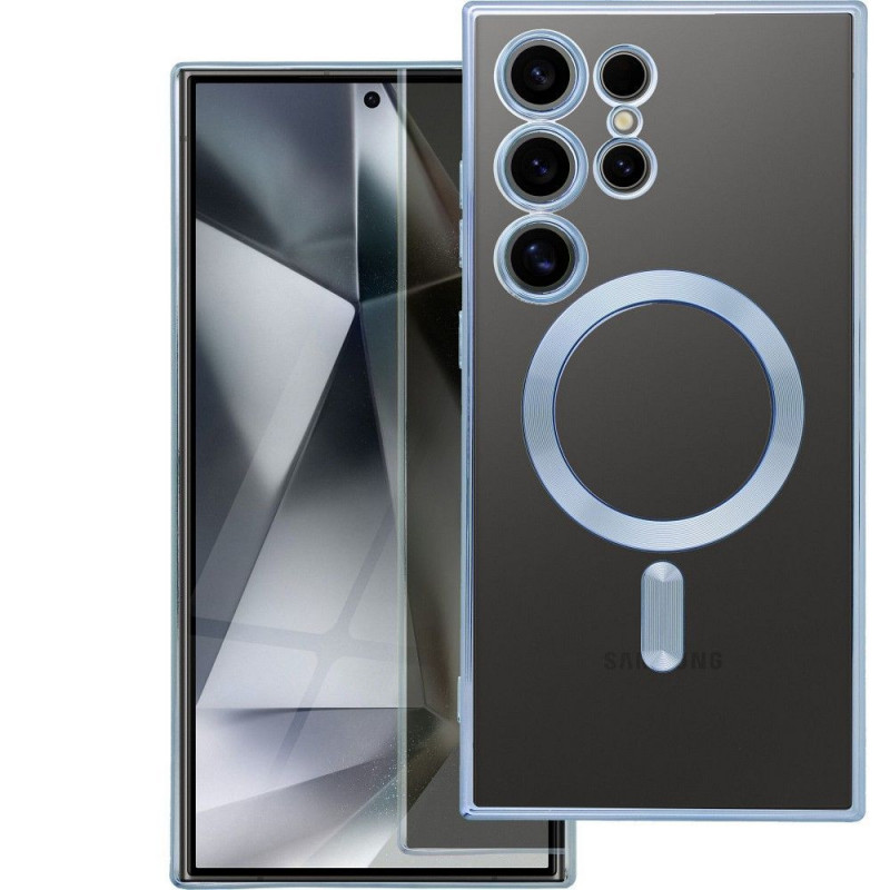 Kryt Electro Mag na Samsung Galaxy A15 LTE MagSAFE  Modrý