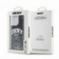 Kryt DKNY Liquid Glitters Arch Logo na Apple iPhone 13 Pro Max Černý