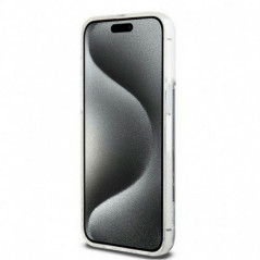Kryt DKNY Liquid Glitters Arch Logo na Apple iPhone 15 Pro Max Černý