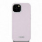 Kryt DKNY Silicone Horizontal Metal Logo na Apple iPhone 15 Plus MagSAFE  Růžový