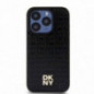 Kryt DKNY Pu Repeat Pattern Stack Logo na Apple iPhone 15 Pro MagSAFE  Černý