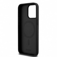 Kryt DKNY Pu Repeat Pattern Stack Logo na Apple iPhone 15 Pro Max MagSAFE  Černý