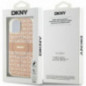 Kryt DKNY Repeat Texture Pattern Stripe na Apple iPhone 15 Plus MagSAFE  Růžový