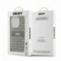 Kryt DKNY Repeat Texture Pattern Stripe na Apple iPhone 15 Pro Max MagSAFE  Béžový
