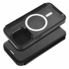 Peněženkové pouzdro Smart Mag Book na Apple iPhone 16 Plus Elegantní  MagSAFE  Černý