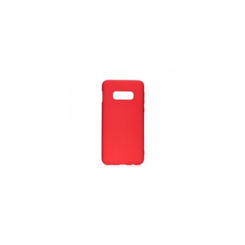 SOFT na Samsung Galaxy S10e FORCELL Silikonový kryt, obal Červený