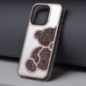 Kryt Teddy bear na Apple iPhone 13 Pro Růžový
